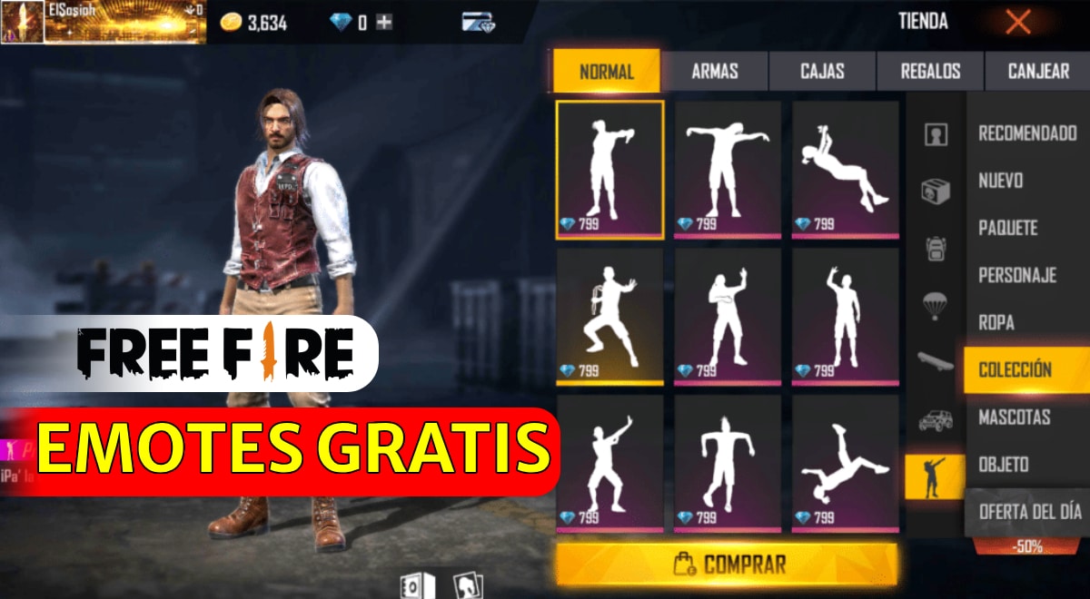 cual es la manera de conseguir emotes para free fire guia definitiva