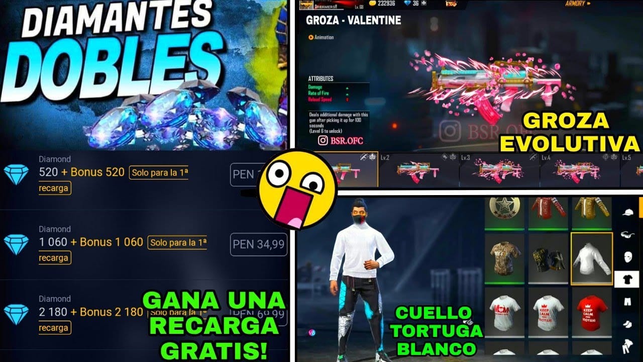 cuando se llevara a cabo el proximo evento de diamantes en free fire