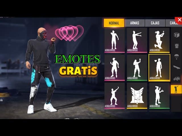 descubre como utilizar los emotes en free fire de manera eficaz