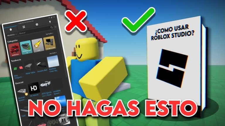 Debería usar Roblox Studio